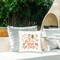 Soft Mushroom Pattern Design by Annie Warren  Outdoor Printed Pillow